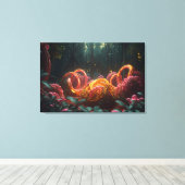 Abstract forest leinwanddruck (Insitu (Holzboden))