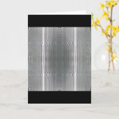 Abstract Form 4a on 2_4_mosaic2 Karte (Gelbe Blume)