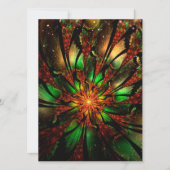 Abstract fractal flower design. einladung (Vorderseite)