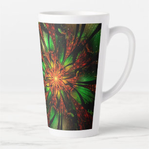 Abstract fractal flower design.   milchtasse