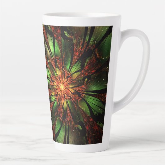 Abstract fractal flower design. milchtasse (Rechts)