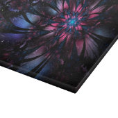 Abstract fractal flower design. schneidebrett (Ecke)
