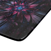 Abstract fractal flower design. schneidebrett (Ecke)