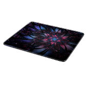 Abstract fractal flower design. schneidebrett (Ecke)