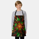 Abstract fractal flower design. schürze (Getragen)
