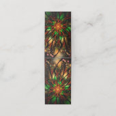 Abstract fractal flower design. treuekarte (Außenseite Aufgefaltet)