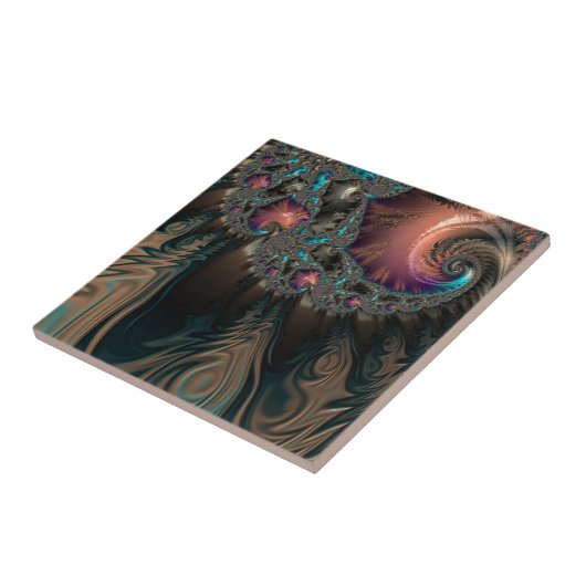 Abstract fractal patterns and shapes. Fractal Art Fliese (Seite)