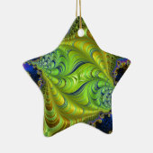 Abstract fractal patterns and shapes. Fractal Art Keramikornament (Rechts)