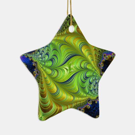 Abstract fractal patterns and shapes. Fractal Art Keramikornament (Rechts)