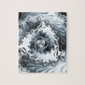 Abstract fractal patterns and shapes. Fractal Art Puzzle (Vertikal)