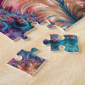 Abstract fractal patterns and shapes. Fractal Art Puzzle (Seite)
