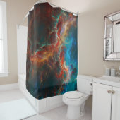 Abstract fractal patterns and shapes. Infinite uni Duschvorhang (Beispiel)