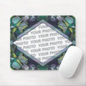 Abstract frame ARTs 1 + your foto Mousepad (Mit Mouse)