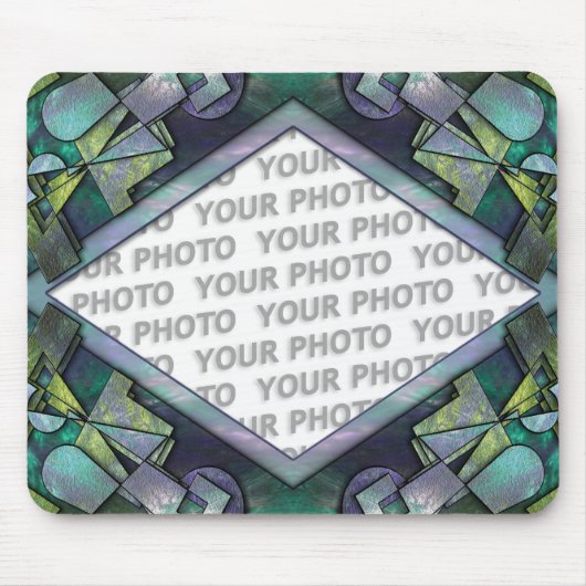 Abstract frame ARTs 1 + your foto Mousepad (Vorne)