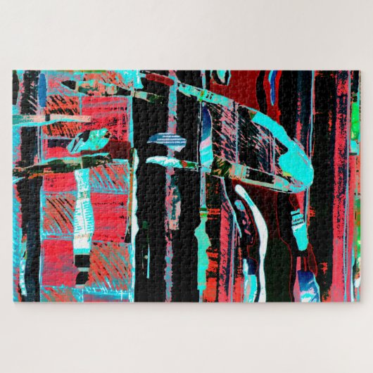 Abstract Freedom – Artistic Puzzle (Horizontal)