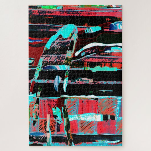 Abstract Freedom – Artistic Puzzle (Vertikal)
