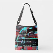 Abstract Freedom – Artistic Tote Bag Tragetaschen Mit Langen Trägern (Vorderseite)
