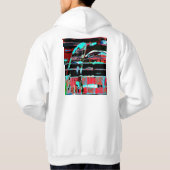 Abstract Freedom – Custom Adult Pullover Hoodie (Rückseite)