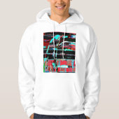 Abstract Freedom – Custom Adult Pullover Hoodie (Vorderseite)
