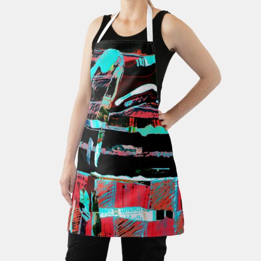 Abstract Freedom – Custom All Over Print Apron (Me Schürze (InSitu)