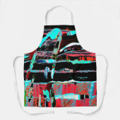 Abstract Freedom – Custom All Over Print Apron (Me Schürze (Vorderseite)