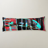 Abstract Freedom – Custom Brushed Polyester Body P Seitenschläferkissen (Rückseite)