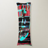 Abstract Freedom – Custom Brushed Polyester Body P Seitenschläferkissen (Vorderseite Vertikal)