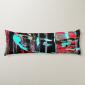 Abstract Freedom – Custom Brushed Polyester Body P Seitenschläferkissen (Vorderseite)