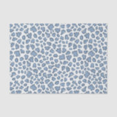Abstract Garden Confetti | Pattern Dusty Bluebell Seidenpapier (Vorderseite)