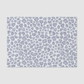 Abstract Garden Confetti | Pattern Pale Periwinkle Seidenpapier (Vorderseite)