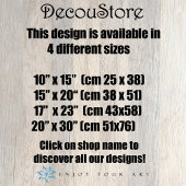 Abstract Garden Decoupage Seidenpapier