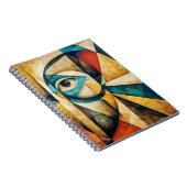 Abstract Gaze Notizblock (Rechte Seite)