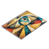 Abstract Gaze Notizblock (Linke Seite)