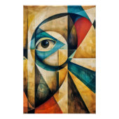 Abstract Gaze Poster (Vorderseite)