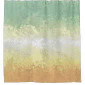 Abstract Genderflor Pride Flag Duschvorhang (Vorderseite)