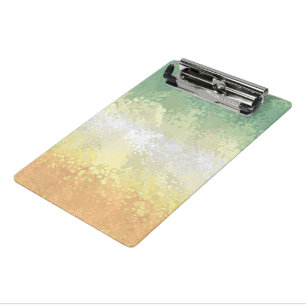 Abstract Genderflor Stolzflagge Mini Klemmbrett