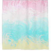 Abstract Genderflux Pride Flag Duschvorhang (Vorderseite)