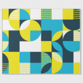 Abstract geometric background with squares,triangl geschenkpapier (Flach)