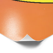 Abstract Geometric Circles Line Colorful Poster (Ecke)