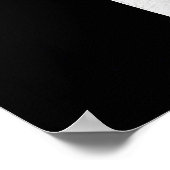 Abstract Geometric Cubist Face Poster (Ecke)