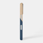 Abstract Geometric Cutout iPhone 16 Hülle (Rechte Seite)