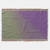 Abstract Geometric Gradient Checker Pattern 1278 Decke (Vorderseite)