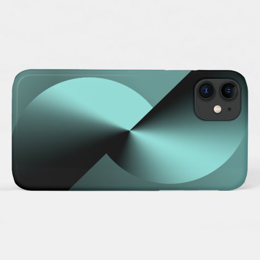 Abstract Geometric iPhone 11 Case (Rückseite (Horizontal))