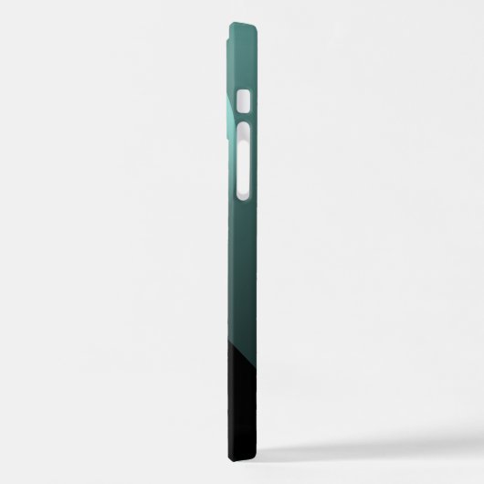 Abstract Geometric iPhone 12 Case Hülle (Linke Seite)