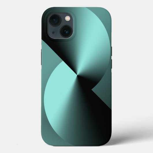 Abstract Geometric iPhone 13 Case (Rückseite)