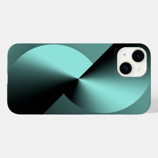 Abstract Geometric iPhone 14 Case (Rückseite (Horizontal))