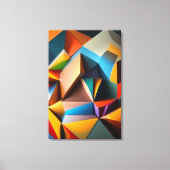 Abstract Geometric Leinwanddruck (Vorderseite)