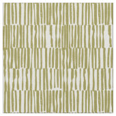 Abstract geometric lines olive green unique contem stoff (Nahaufnahme)