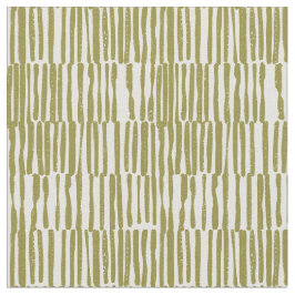 Abstract geometric lines olive green unique contem stoff
