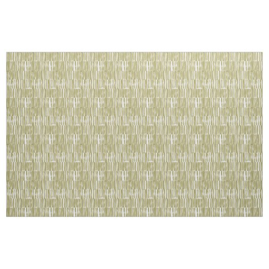 Abstract geometric lines olive green unique contem stoff (Fat Quarter (45,7 x 55,9 cm))